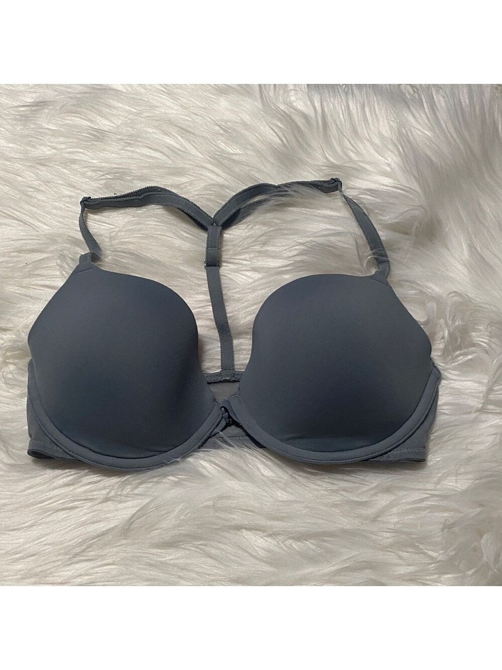 Victoria's Secret Charcoal T-Back Bra